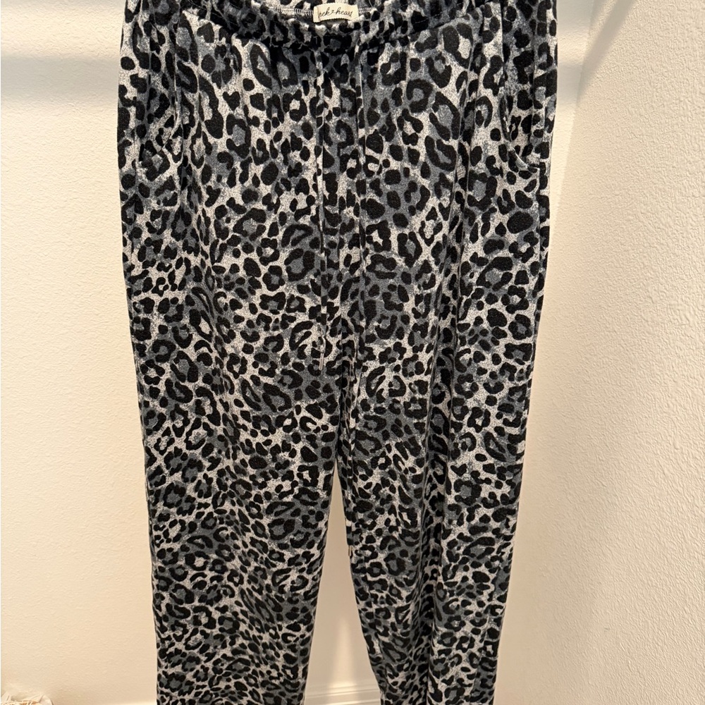 Leopard Print Pants